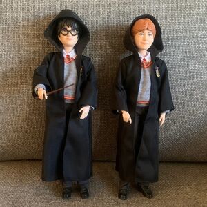 Wizarding World 10” Harry Potter and Ron Weasley Dolls